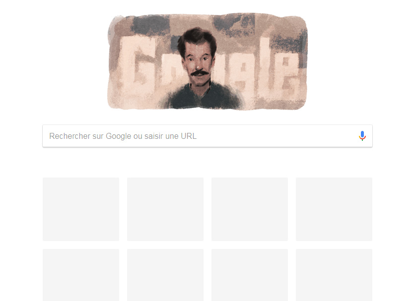 Huffpost - Google célèbre le 90e anniversaire de la naissance de M'Hamed Issiakhem